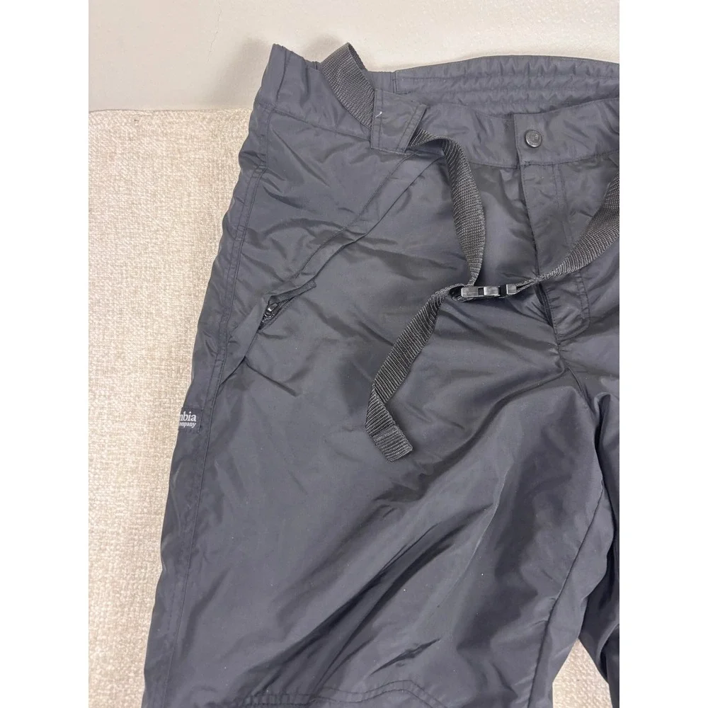 Columbia Mens XL Black Insulated Snow Pants Ski Snowboard Winter Outdoor